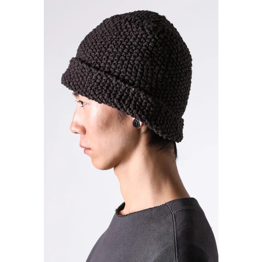 Slub Knit Yarn Beanie - Image 8