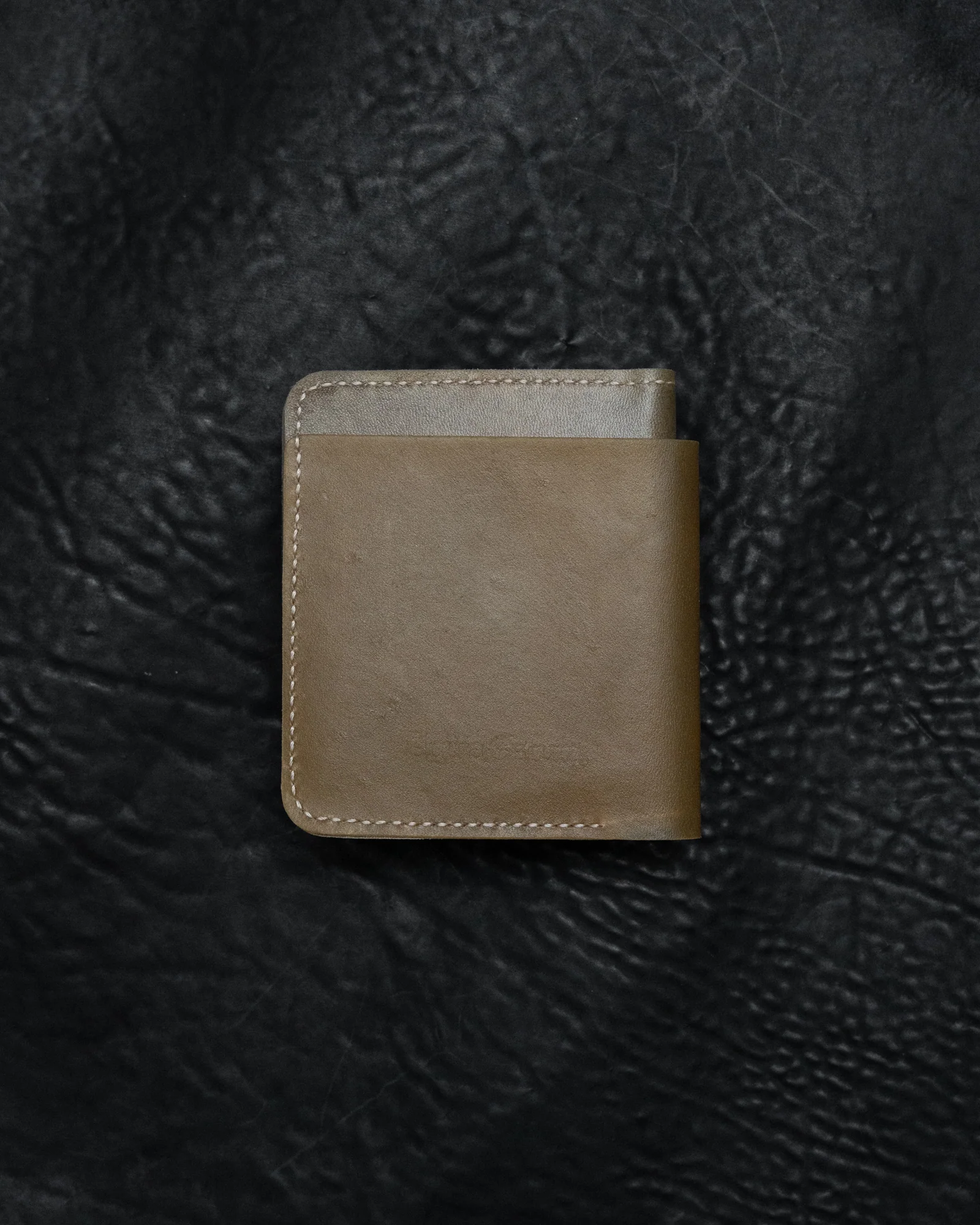 Translucent Horse Leather Double Bifold Wallet - Image 6