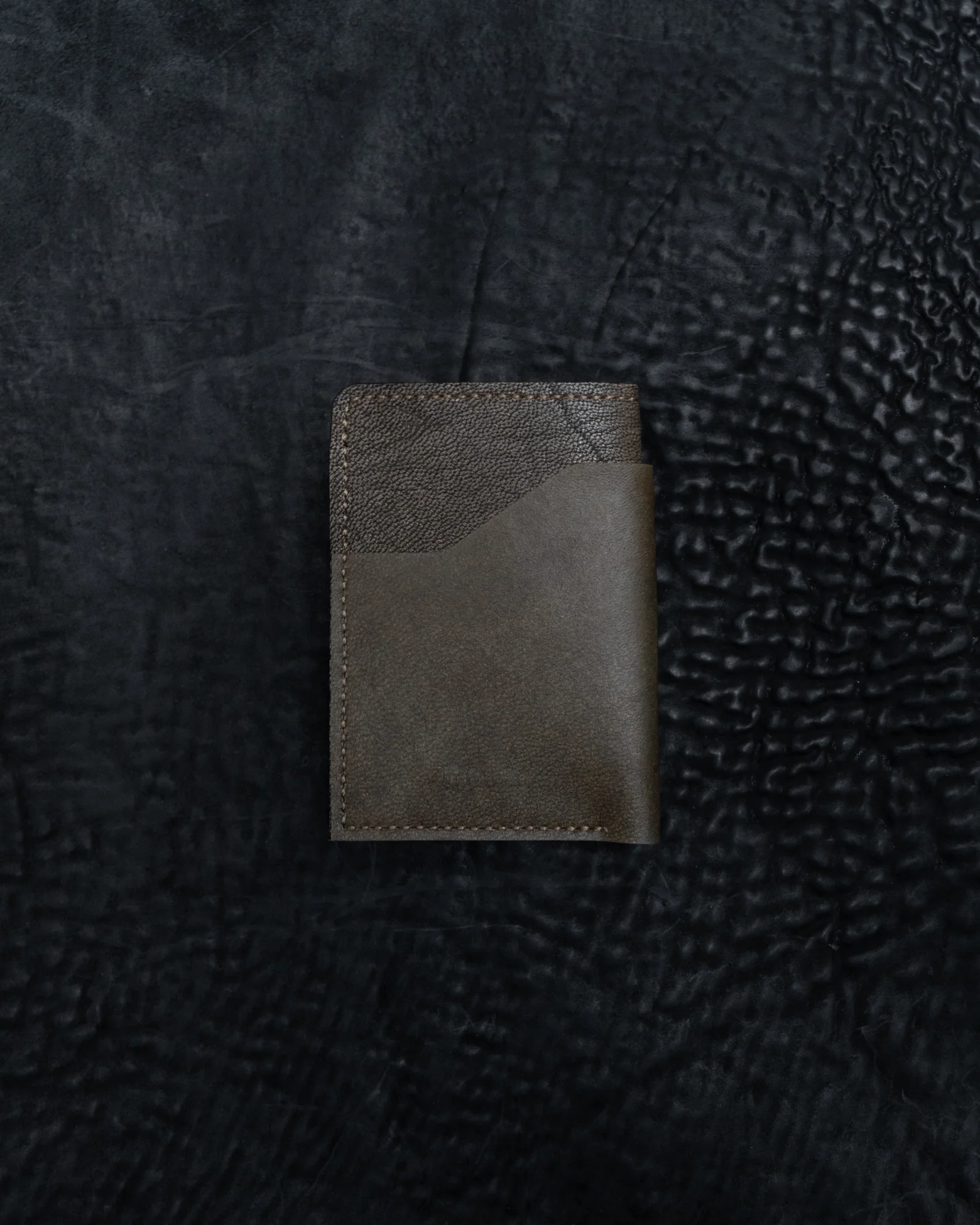 Translucent Horsehide + Goat Angulo Card Case - Image 2