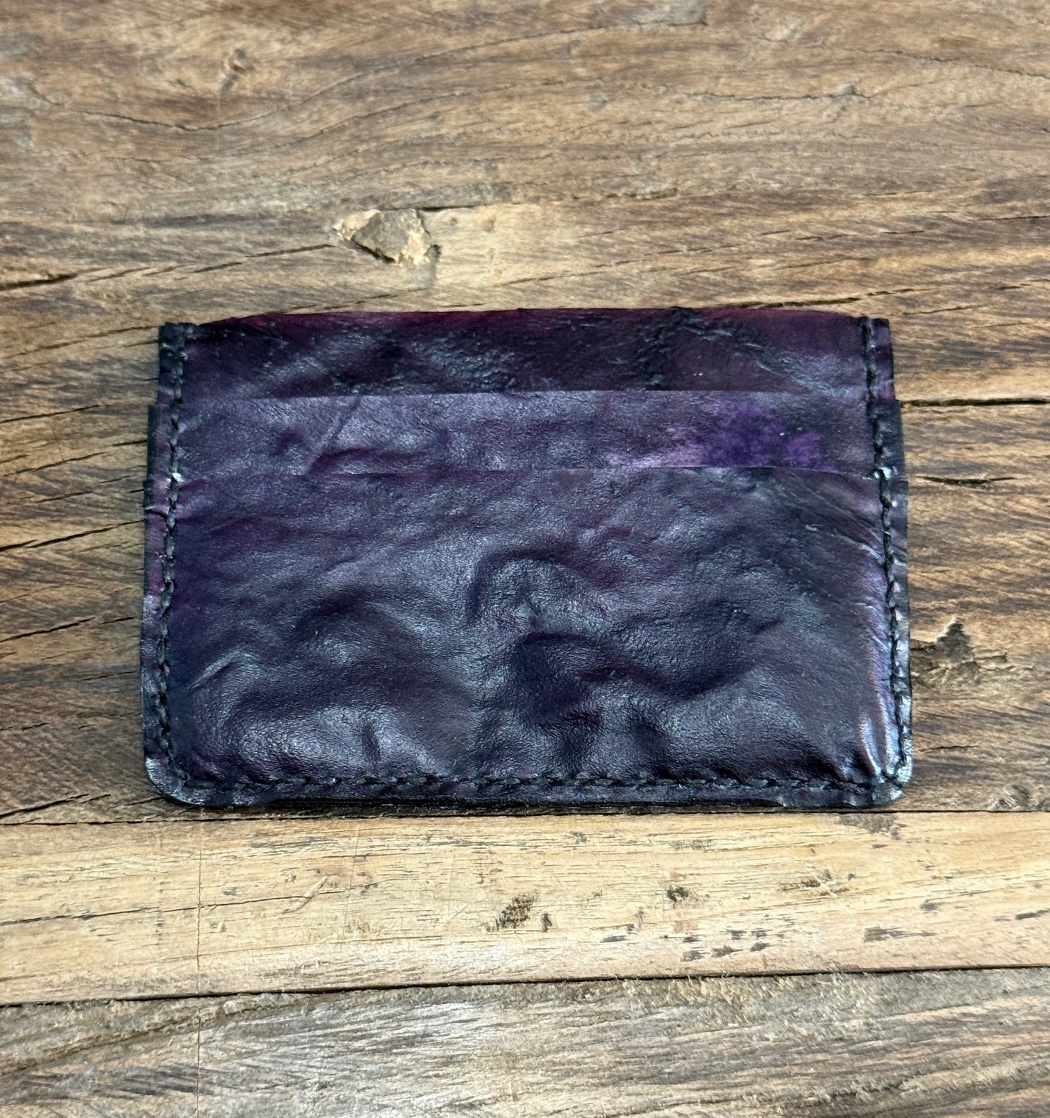 Translucent Leather Minimal Card Holder - Image 6